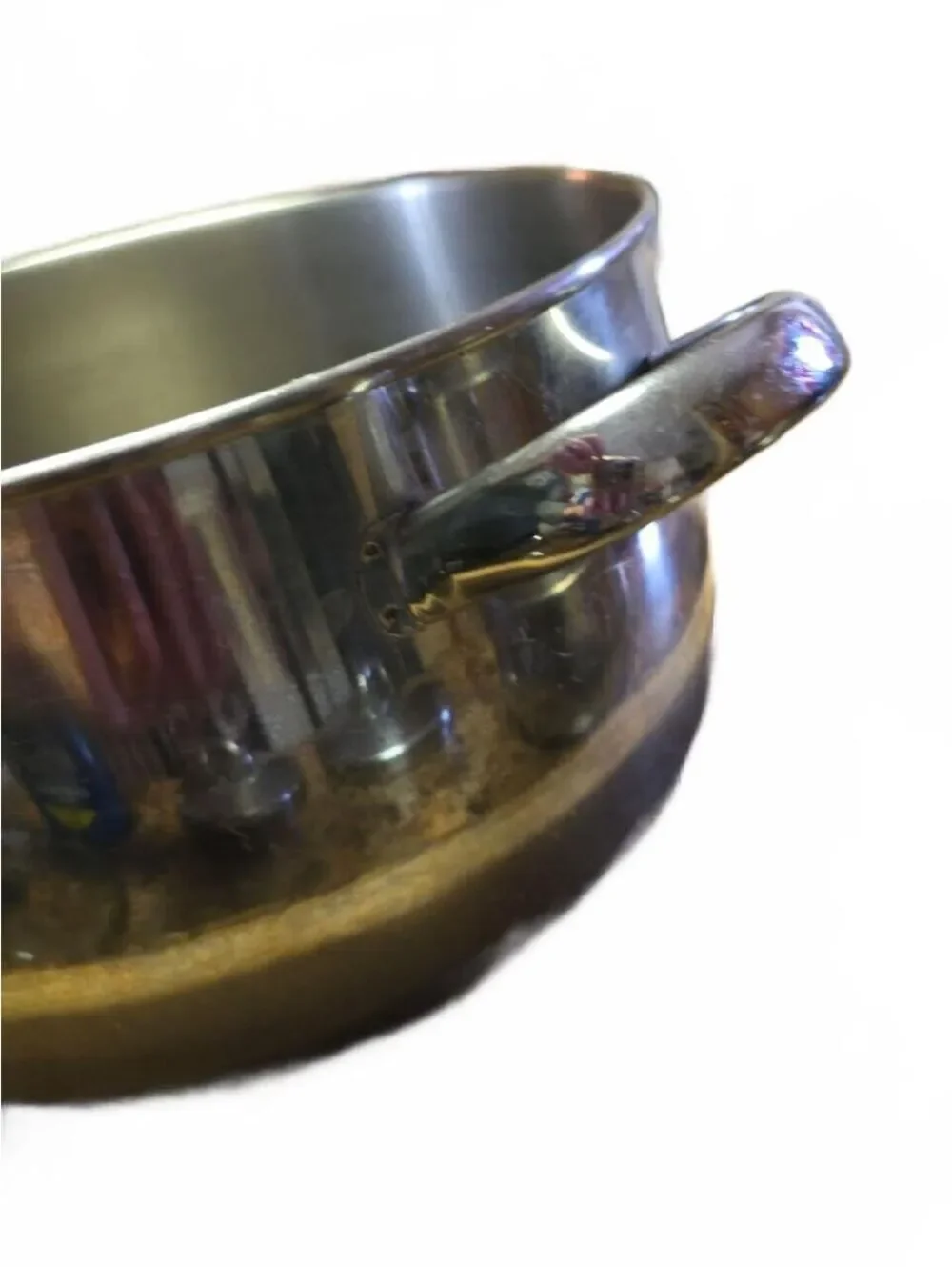 Tools of the Trade 6.5 Quart Stainless Steel Stock Pot Dutch Oven with Lid